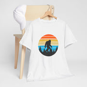 Unisex Bigfoot Forest Sunset T-Shirt