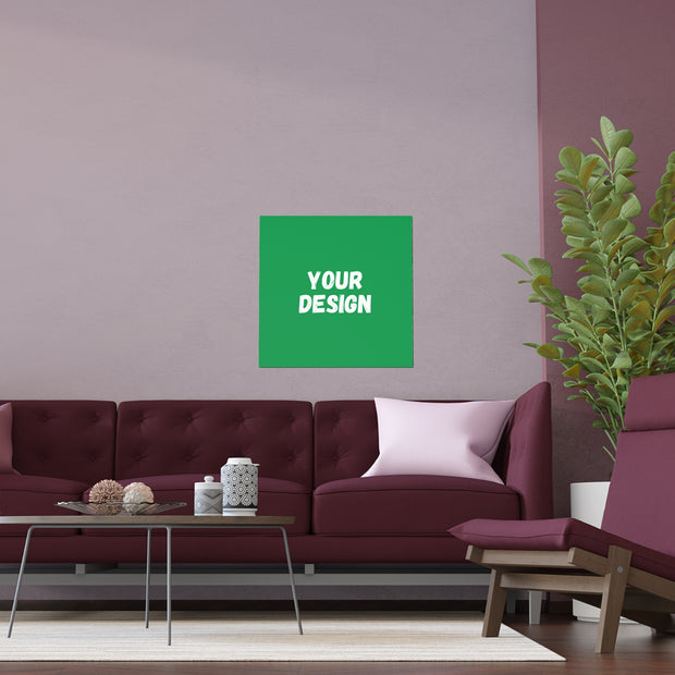 Indoor and Outdoor Silk Posters