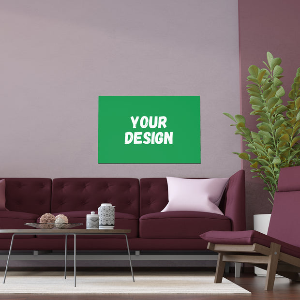 Indoor and Outdoor Silk Posters