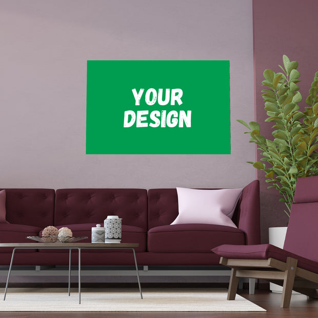 Indoor and Outdoor Silk Posters